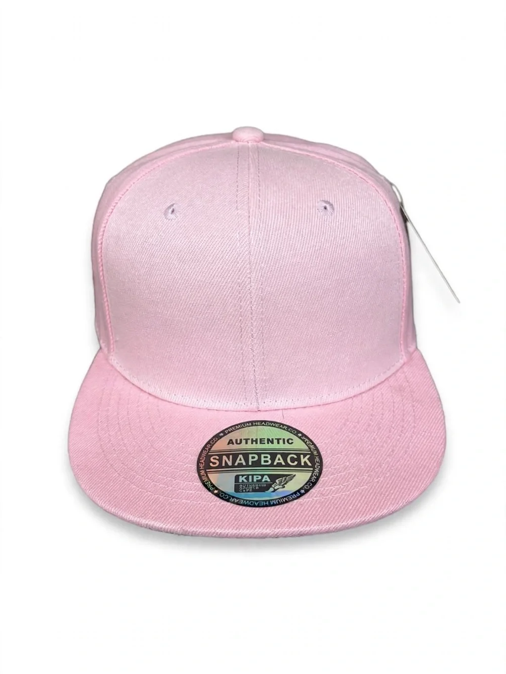 Kids Pink Snapback Cap with Flat Brim